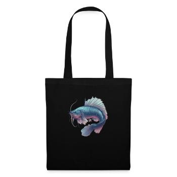 Poisson Fantasy - Sac en tissu - noir - Devant