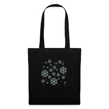 Neige - Sac en tissu - noir - Devant