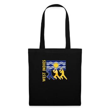 Cricket Players - West Indies - Tote Bag - black - Front