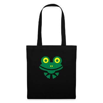 Frog 2 - Stoffbeutel - Schwarz - Vorne