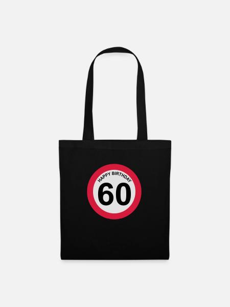 60 - Stoffbeutel - Schwarz