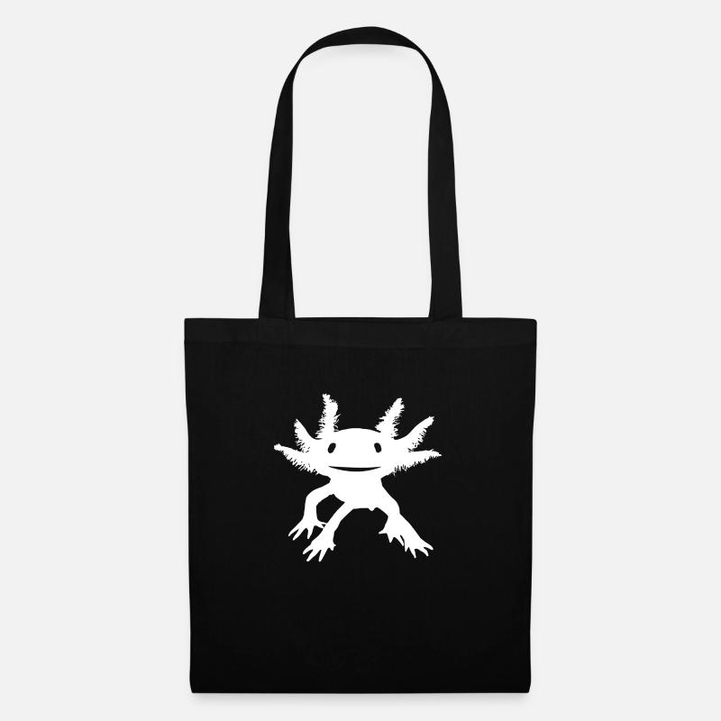 AXOLOTL - Stoffbeutel - Schwarz