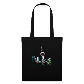 Alex Cyan - Tote Bag - black - Front
