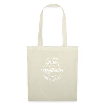 Les meilleurs deviennent handballeurs - Sac en tissu - nature - Devant