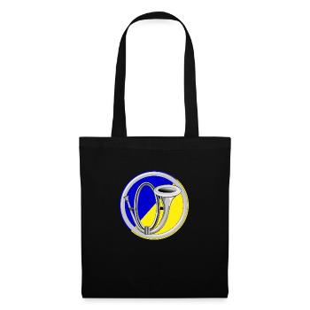 chasseurs alpins - Sac en tissu - noir - Devant