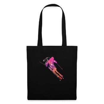 ski masculin de - Sac en tissu - noir - Devant