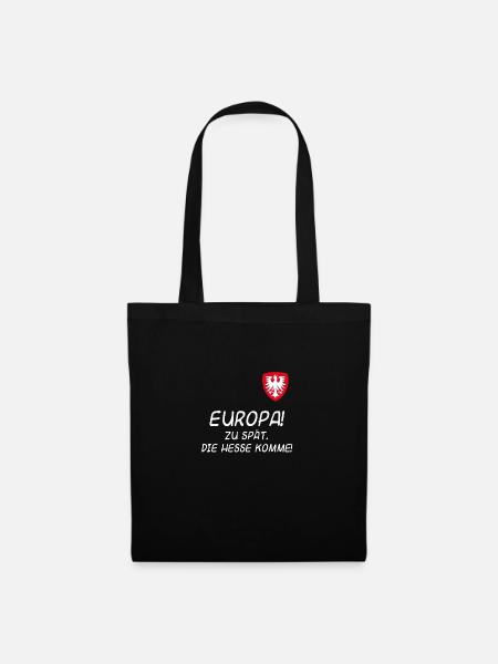 Europa - Die Hesse komme - Stoffbeutel - Schwarz