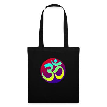Om Goa Psytrance - Tote Bag - black - Front
