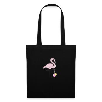 Cool flamingo - Tote Bag - black - Front