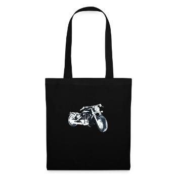 biker - Tote Bag - black - Front