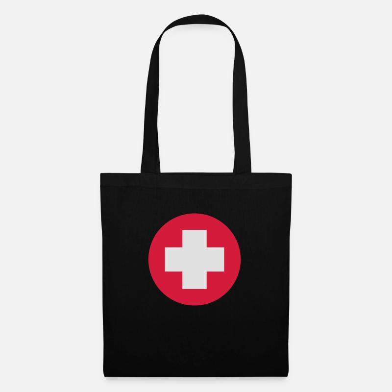 Cross - Tote Bag - black