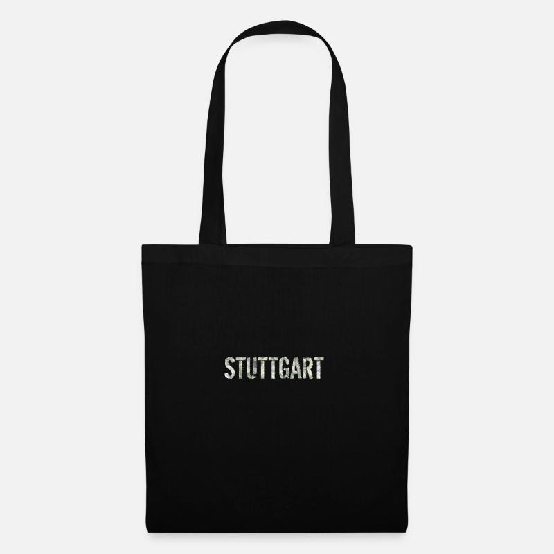 Stuttgart - Stuttgart meine Stadt! - Stoffbeutel - Schwarz