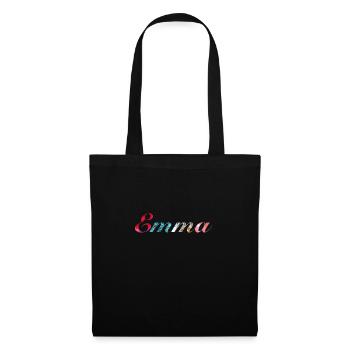 Emma - Sac en tissu - noir - Devant