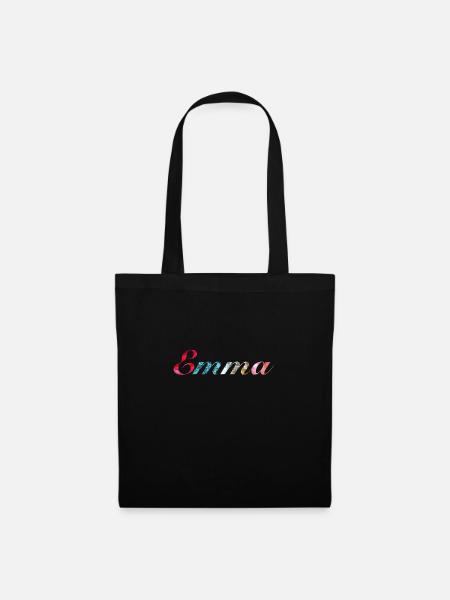 Emma - Stoffbeutel - Schwarz