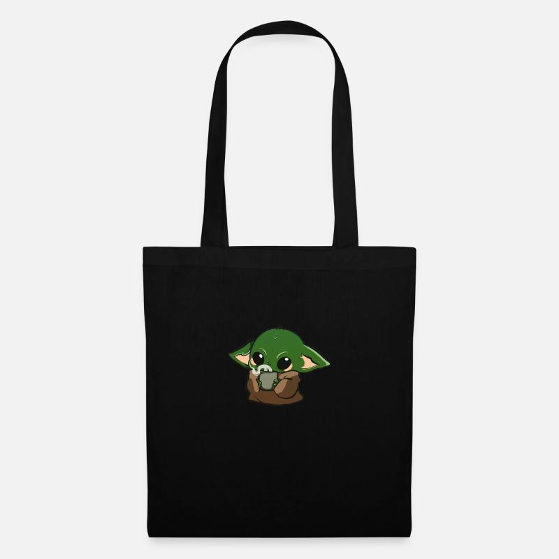 Baby Alien - Stoffbeutel - Schwarz