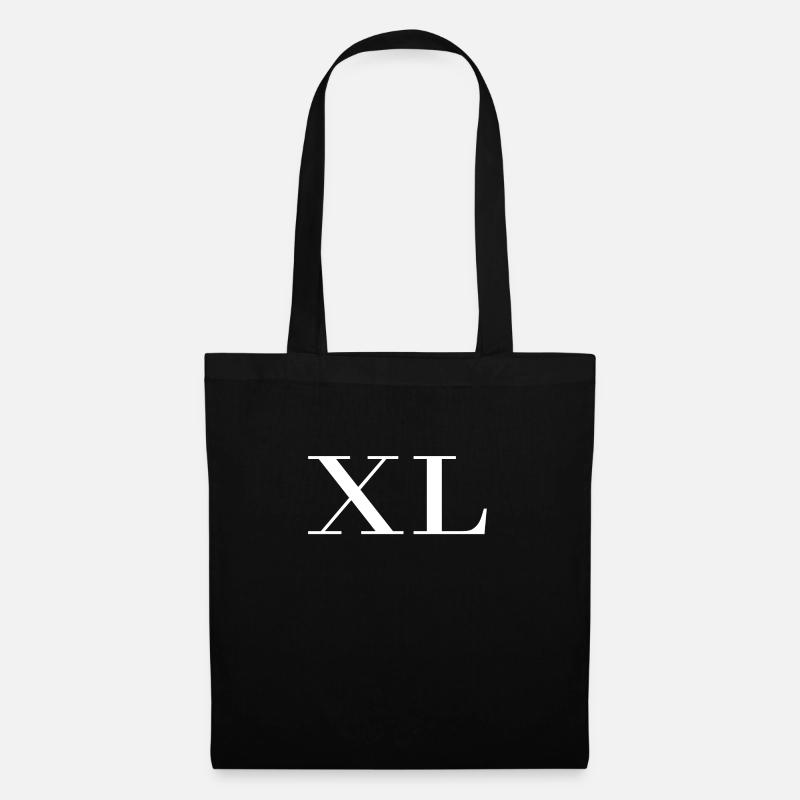 Xl - Stoffbeutel - Schwarz
