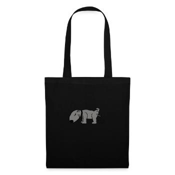 Pissing Dog Pissing Dog - Tote Bag - black - Front