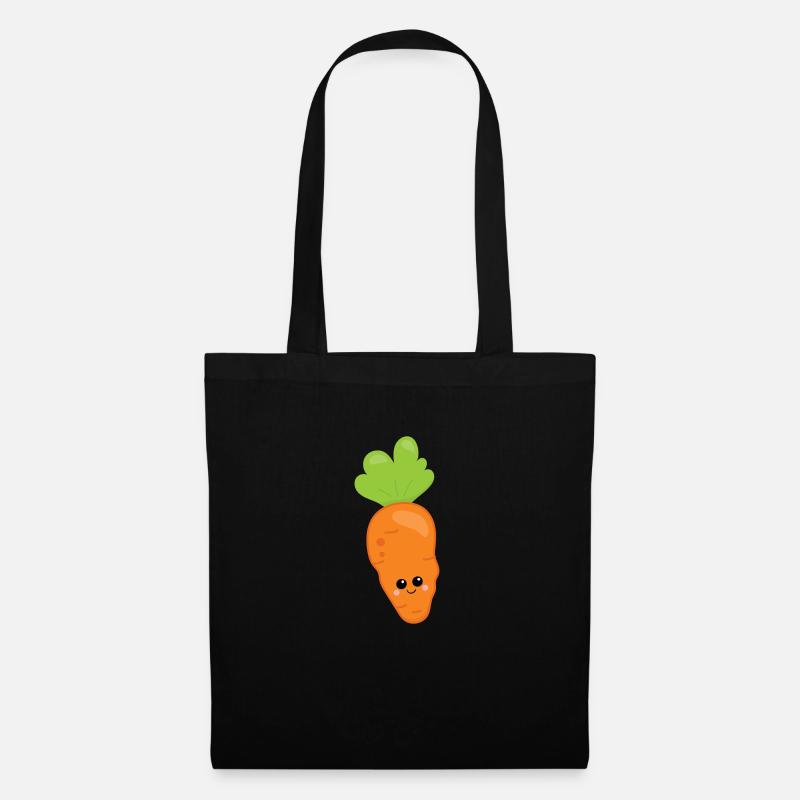 carrot - Tote Bag - black