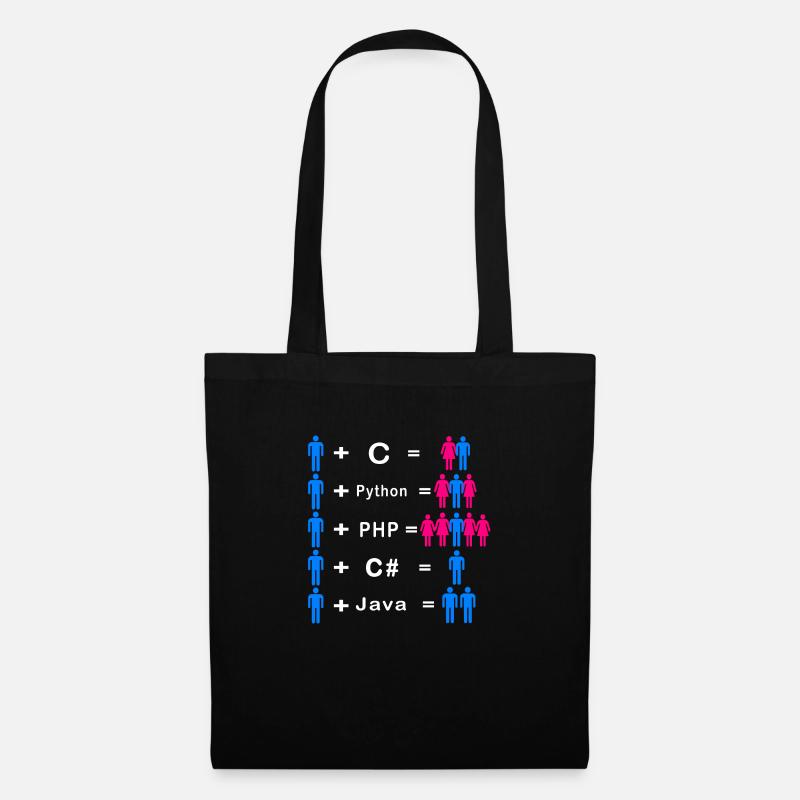 Programmer - Tote Bag - black