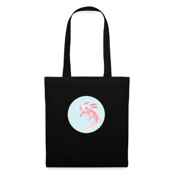Sweet Axolotl in the sea - Tote Bag - black - Front