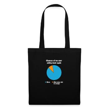 Cadeau végétalien végétalien végétalien végétalien - Sac en tissu - noir - Devant