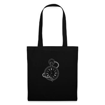 The time is running... - Tote Bag - black - Front