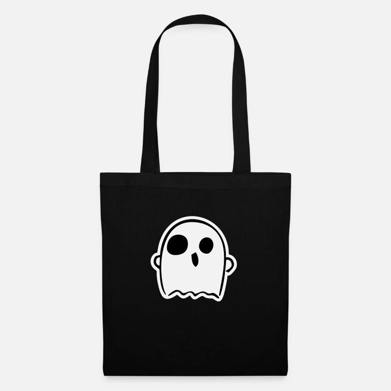 Fantôme mignon - Sac en tissu - noir