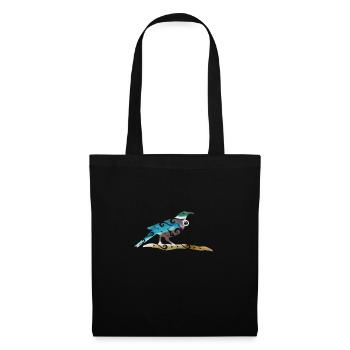 Cadeau de tatouage tribal polynésien de voilier maori - Sac en tissu - noir - Devant