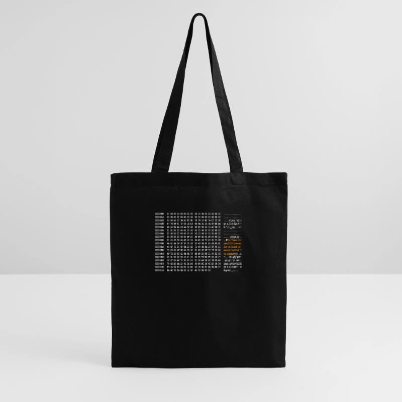 Bitcoin Block 0 Code Sac en tissu