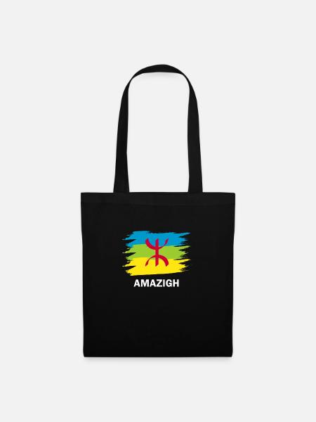 Amazigh - Stoffbeutel - Schwarz