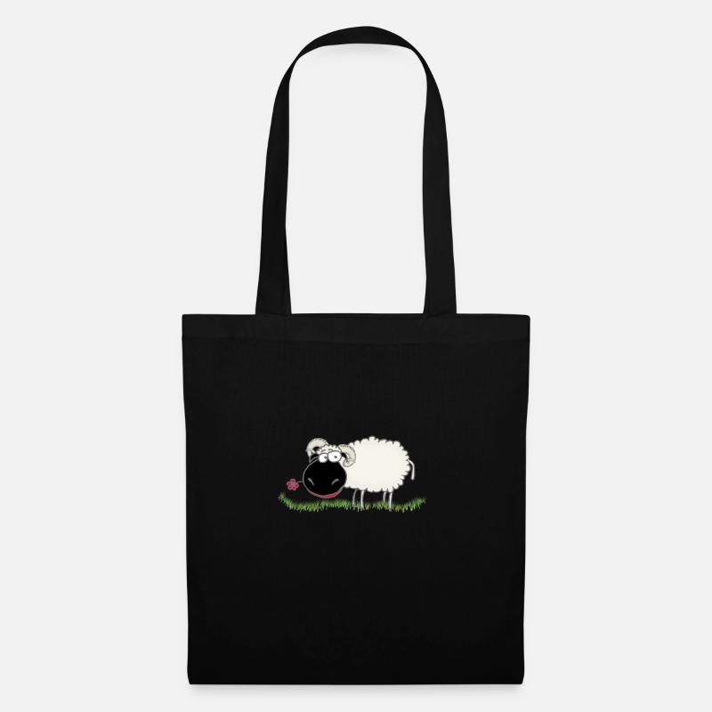 Walliser black-nosed sheep - Tote Bag - black