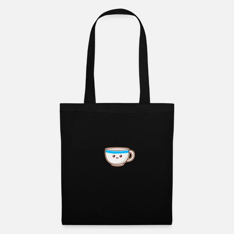 Nice Tiny Cup - Tote Bag - black