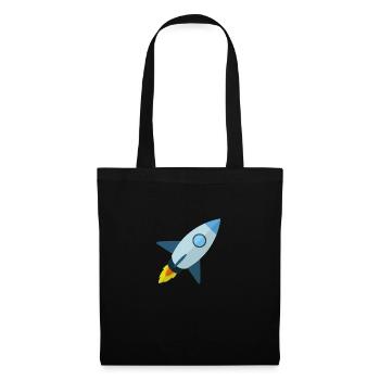 rocket - Tote Bag - black - Front