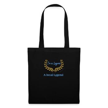 local legend blue - Sac en tissu - noir - Devant