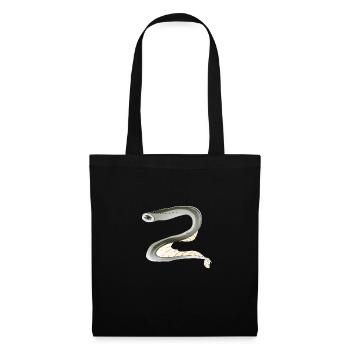 Lamproie poisson biodiversité - Sac en tissu - noir - Devant