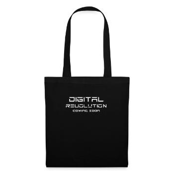 DIGITAL REVOLUTION - Stoffbeutel - Schwarz - Vorne