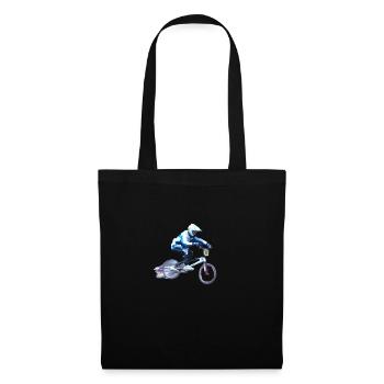 BMX Mountainbike - Stoffbeutel - Schwarz - Vorne