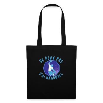 Je peux pas j'ai handball cadeau humoristique - Sac en tissu - noir - Devant
