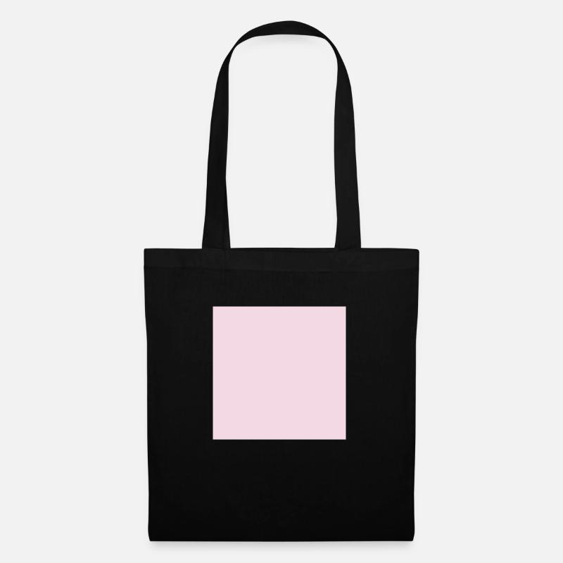 Pink, pink, dark pink (also customizable) - Tote Bag - black
