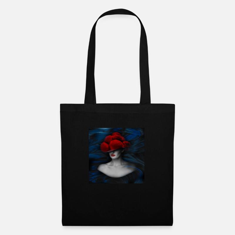 Black Forest Lady ART 3.0 - Tote Bag - black