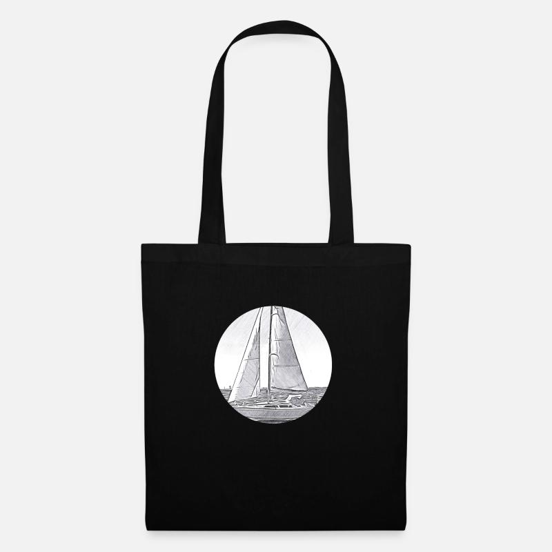sail - Tote Bag - black