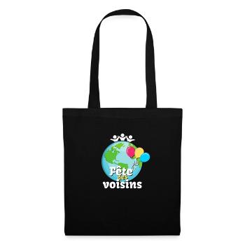 Fete Des Voisins Rencontrer Vos Voisins - Sac en tissu - noir - Devant