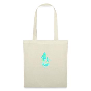 Double Exposure Wing Foiling Hydrofoiling cadeau - Sac en tissu - nature - Devant