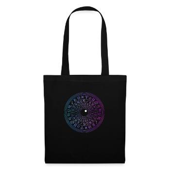 L’œil de l’univers - Sac en tissu - noir - Devant