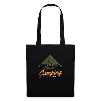 Camping Adventure 2021 - Sac en tissu - noir - Devant