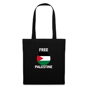 Libérer la Palestine - Sac en tissu - noir - Devant
