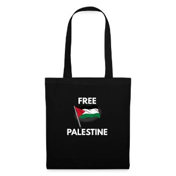 Libérer la Palestine - Sac en tissu - noir - Devant