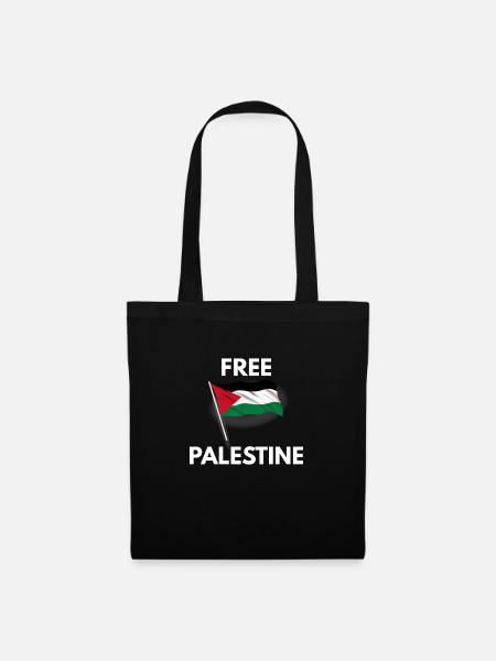 Libérer la Palestine - Sac en tissu - noir