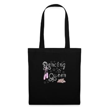 Dancing queen-Silver - Stoffbeutel - Schwarz - Vorne