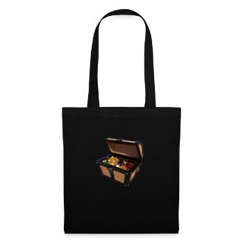 Pirate Treasure Chest - Tote Bag - black - Front
